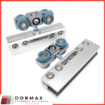 Frameless Glass Roller Clamps